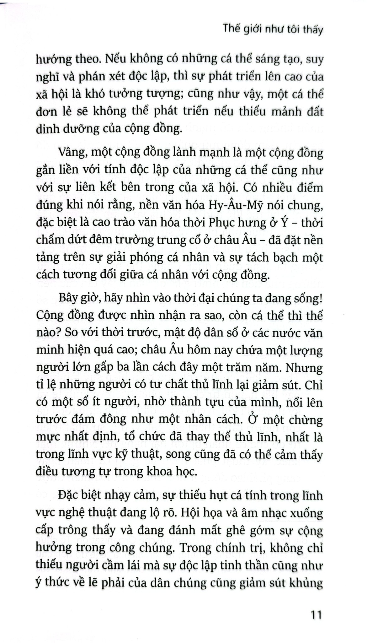 Thế Giới Như Tôi Thấy - The World As I See It - (BC) - Albert Einstein