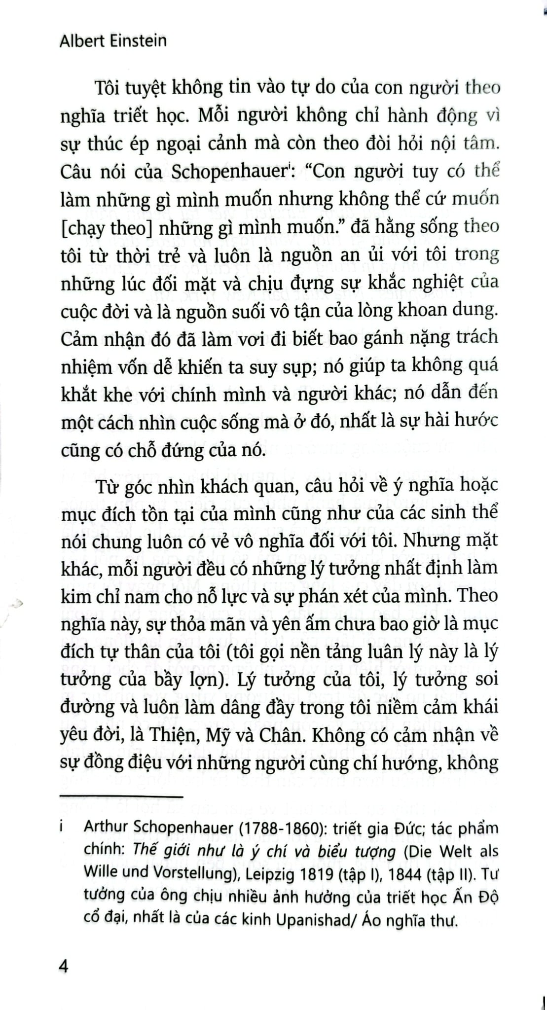 Thế Giới Như Tôi Thấy - The World As I See It - (BC) - Albert Einstein