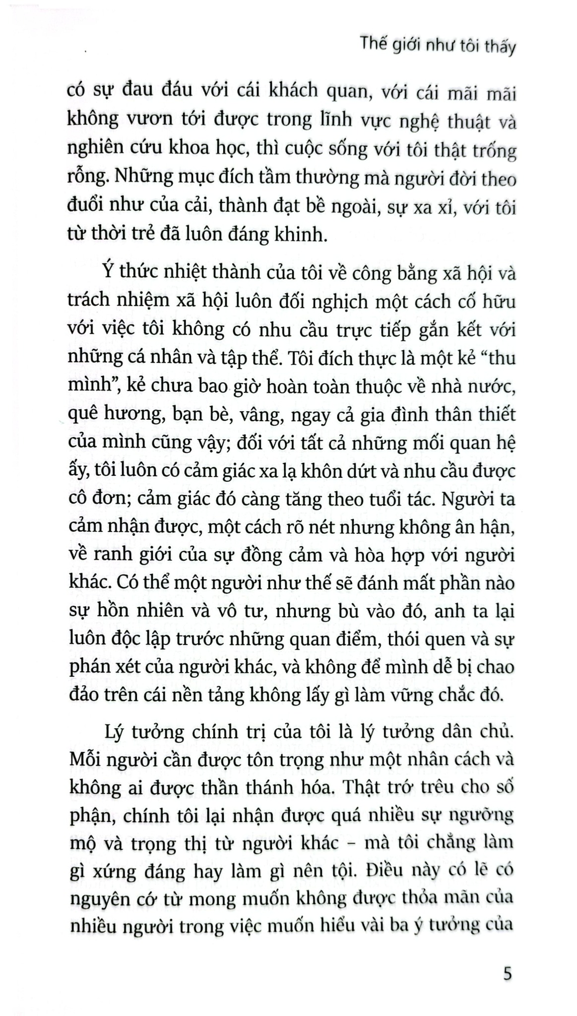 Thế Giới Như Tôi Thấy - The World As I See It - (BC) - Albert Einstein