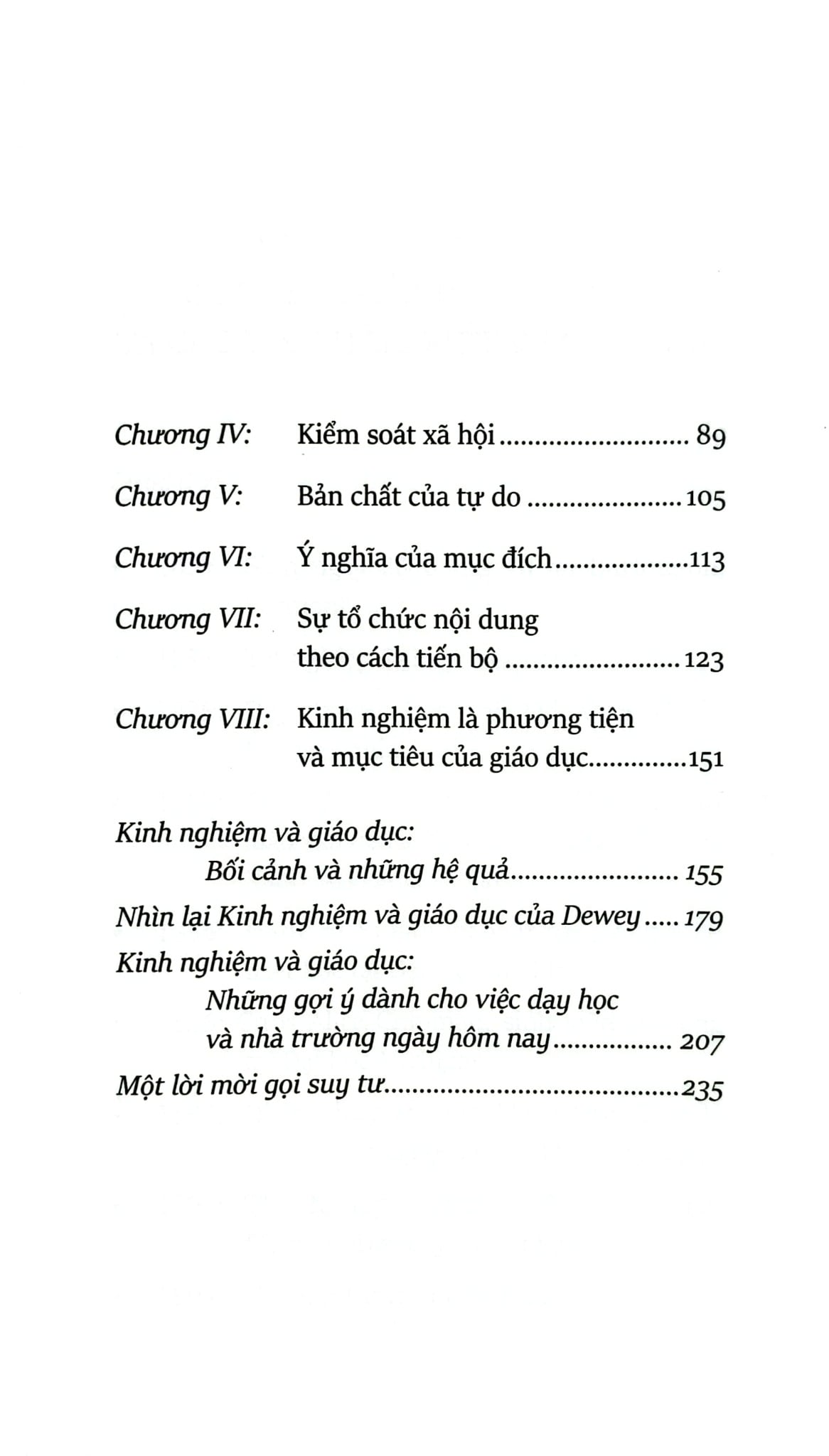 Kinh Nghiệm Và Giáo Dục - Experience And Education - John Dewey