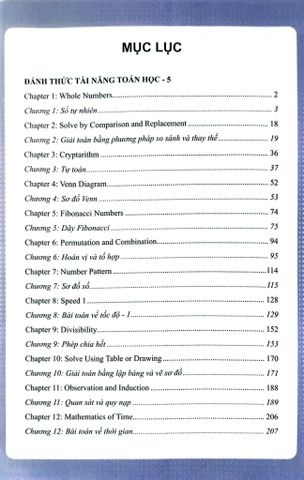  Đánh Thức Tài Năng Toán Học Tập 5 (11 - 13 Tuổi) - Terry Chew 