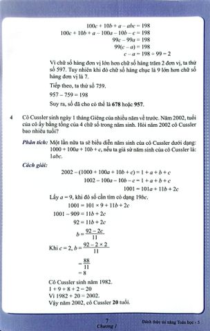  Đánh Thức Tài Năng Toán Học Tập 5 (11 - 13 Tuổi) - Terry Chew 