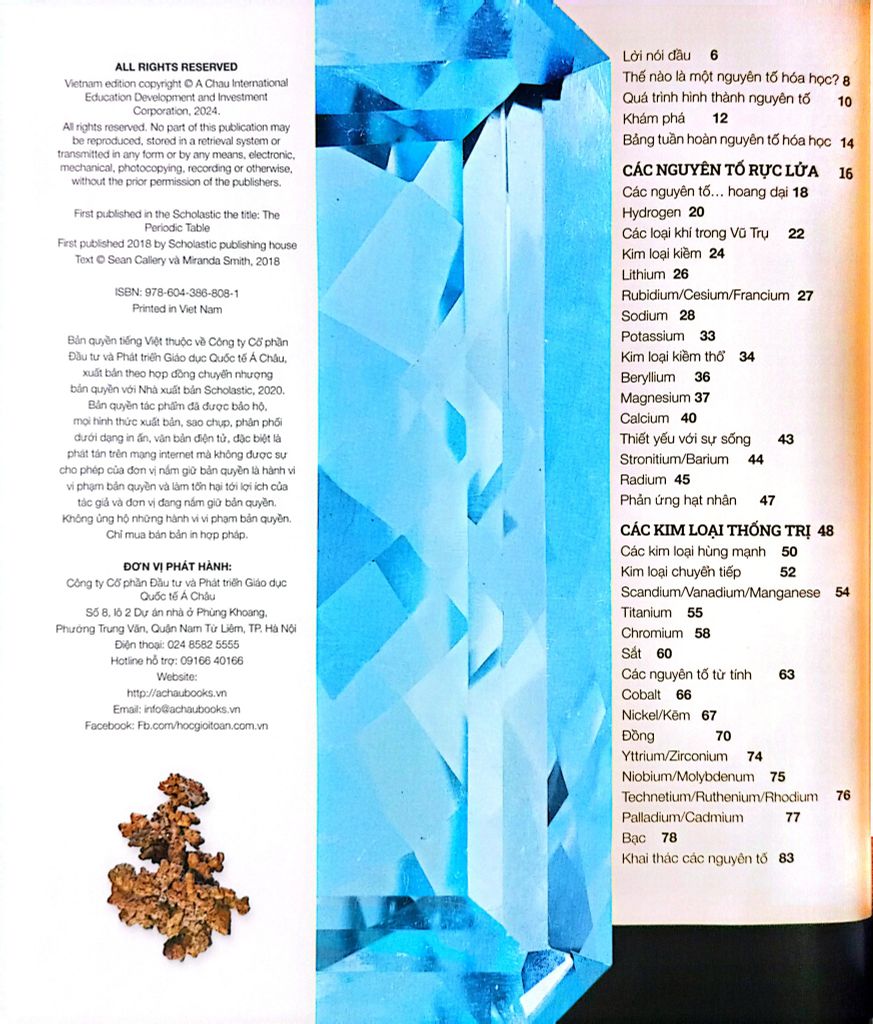 Bảng Tuần Hoàn Hóa Học - Sean Callery và Miranda Smith