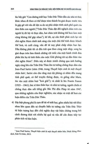  Hành Trình Của Trần Đức Thảo - Hiện Tượng Học Và Chuyển Giao Văn Hóa (Bìa Cứng) - Jocelyn Benoist 