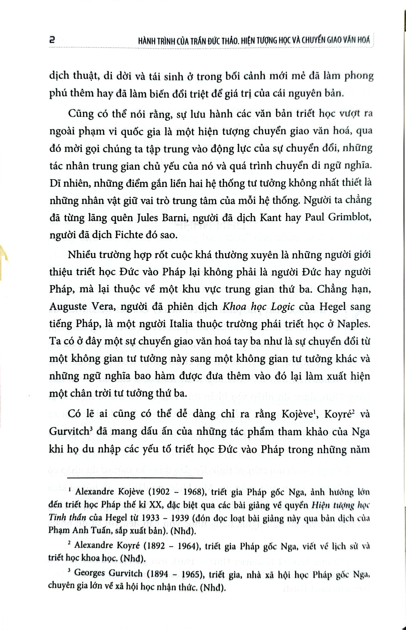 Hành Trình Của Trần Đức Thảo - Hiện Tượng Học Và Chuyển Giao Văn Hóa (Bìa Mềm) - Jocelyn Benoist