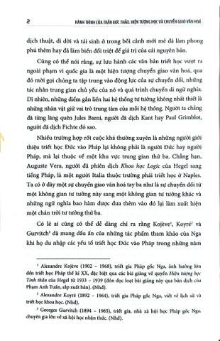  Hành Trình Của Trần Đức Thảo - Hiện Tượng Học Và Chuyển Giao Văn Hóa (Bìa Mềm) - Jocelyn Benoist 
