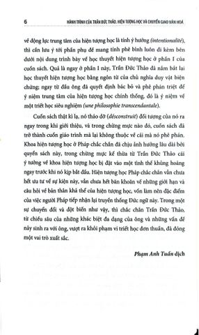  Hành Trình Của Trần Đức Thảo - Hiện Tượng Học Và Chuyển Giao Văn Hóa (Bìa Cứng) - Jocelyn Benoist 