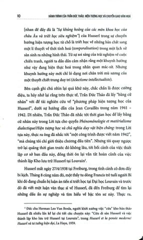 Hành Trình Của Trần Đức Thảo - Hiện Tượng Học Và Chuyển Giao Văn Hóa (Bìa Mềm) - Jocelyn Benoist 