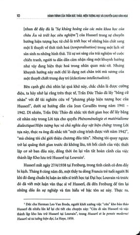  Hành Trình Của Trần Đức Thảo - Hiện Tượng Học Và Chuyển Giao Văn Hóa (Bìa Cứng) - Jocelyn Benoist 