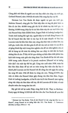  Hành Trình Của Trần Đức Thảo - Hiện Tượng Học Và Chuyển Giao Văn Hóa (Bìa Mềm) - Jocelyn Benoist 