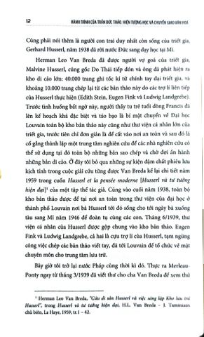  Hành Trình Của Trần Đức Thảo - Hiện Tượng Học Và Chuyển Giao Văn Hóa (Bìa Cứng) - Jocelyn Benoist 