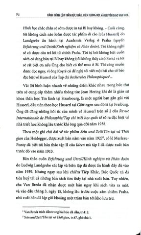  Hành Trình Của Trần Đức Thảo - Hiện Tượng Học Và Chuyển Giao Văn Hóa (Bìa Mềm) - Jocelyn Benoist 