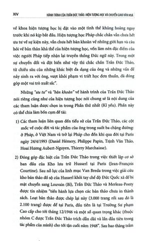  Hành Trình Của Trần Đức Thảo - Hiện Tượng Học Và Chuyển Giao Văn Hóa (Bìa Cứng) - Jocelyn Benoist 