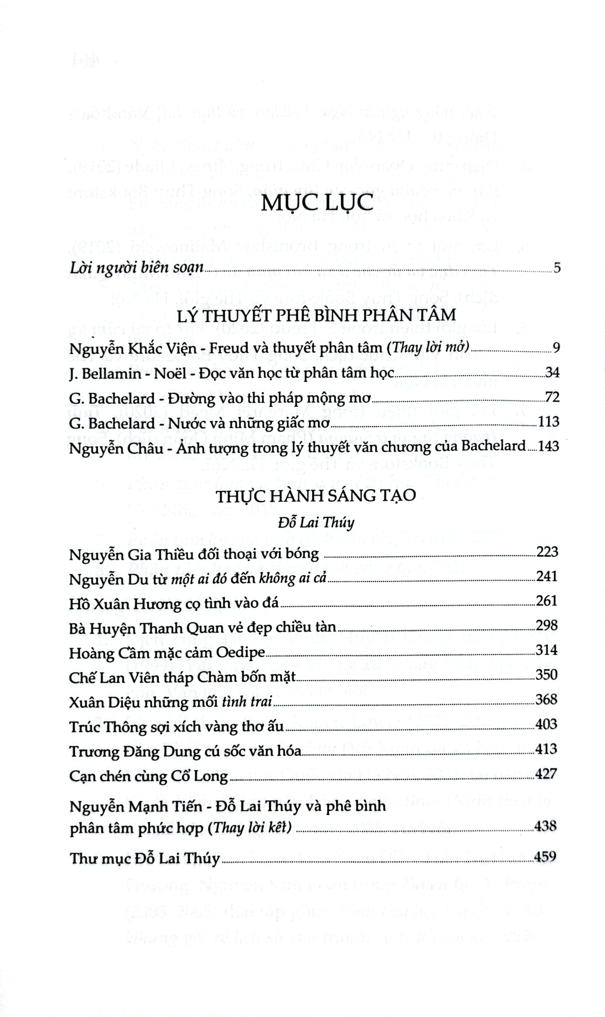 Phân Tâm Học Và Thực Hành Sáng Tạo - G.Bachelard, J.Bellemin - Noel