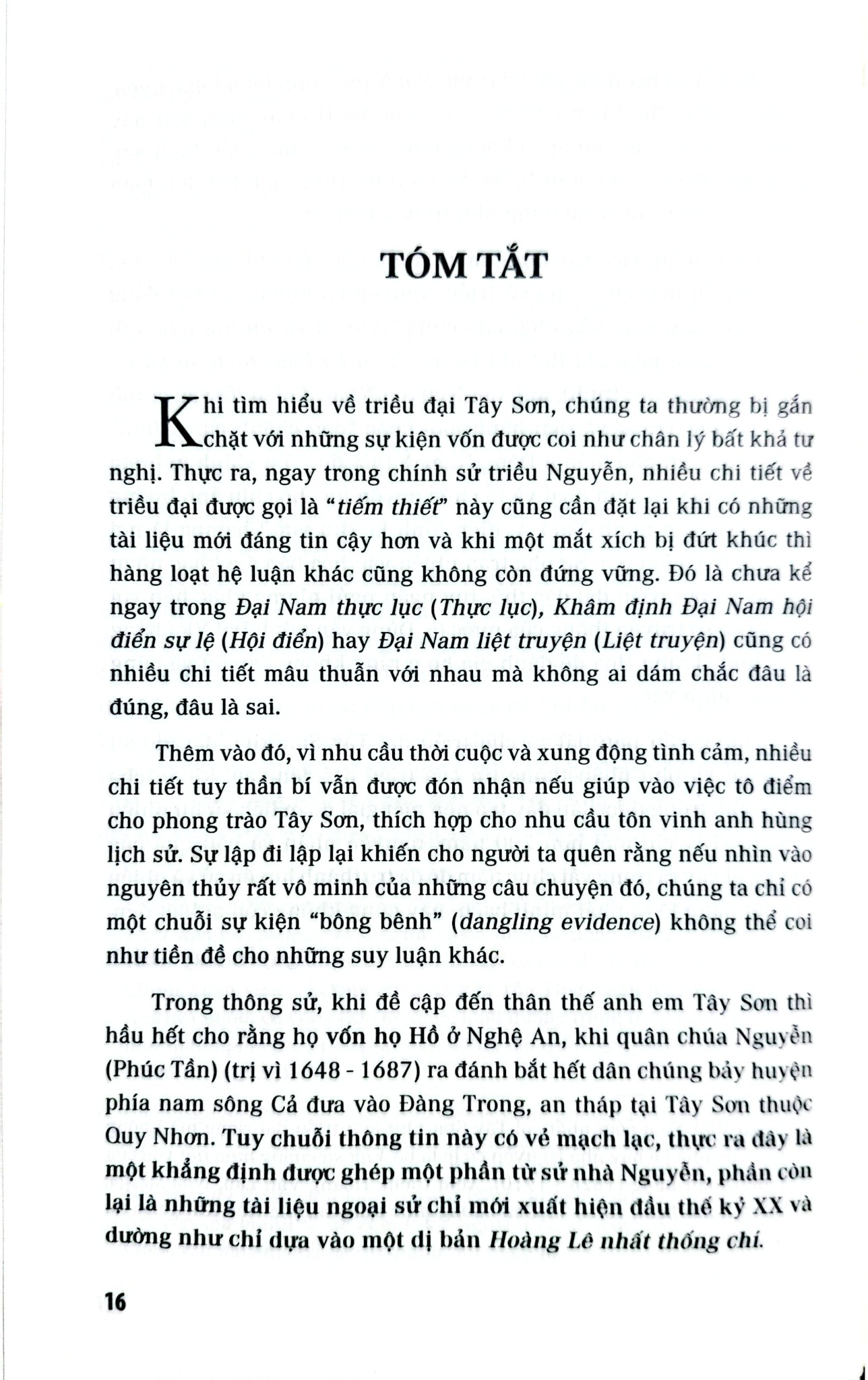 Gốc Tích Nhà Tây Sơn (Bìa cứng) - Nguyễn Duy Chính