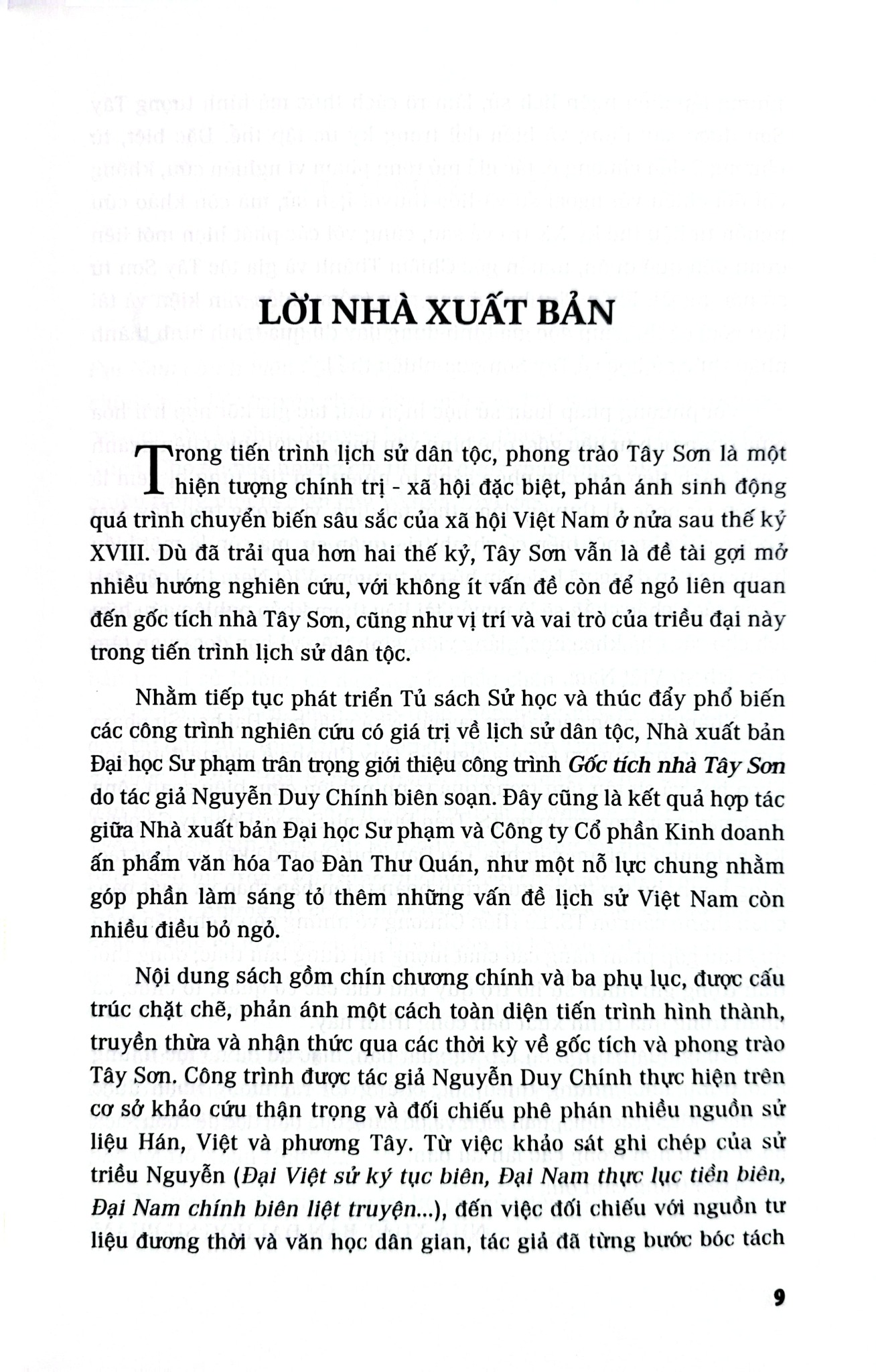 Gốc Tích Nhà Tây Sơn (Bìa cứng) - Nguyễn Duy Chính