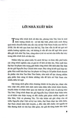  Gốc Tích Nhà Tây Sơn (Bìa cứng) - Nguyễn Duy Chính 