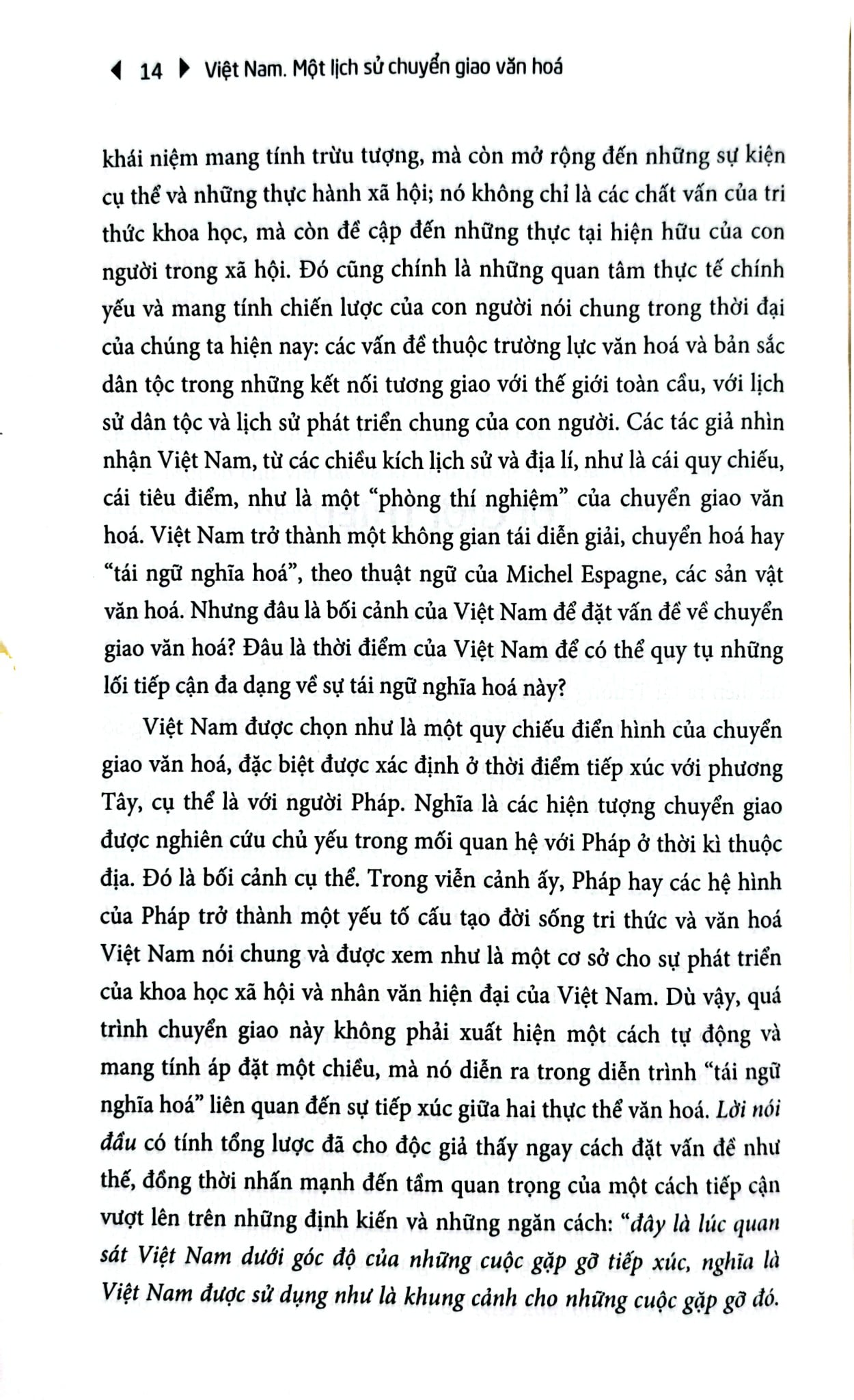 Việt Nam - Một Lịch Sử Chuyển Giao Văn Hoá (Bìa Cứng) - Hoai Huong Aubert-Nguyen và Michel Espagne (CB)