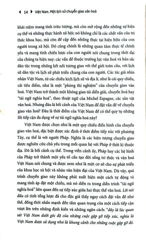  Việt Nam - Một Lịch Sử Chuyển Giao Văn Hoá (Bìa Mềm) - Hoai Huong Aubert-Nguyen và Michel Espagne (CB) 
