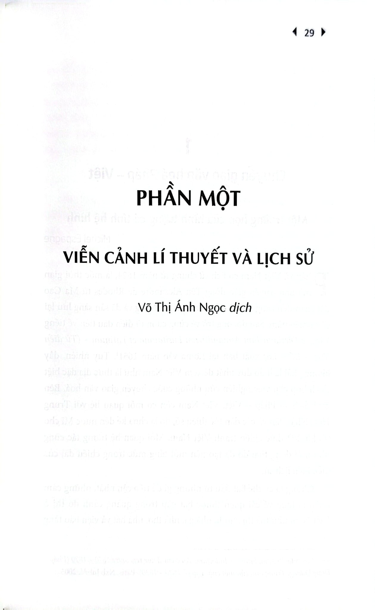 Việt Nam - Một Lịch Sử Chuyển Giao Văn Hoá (Bìa Mềm) - Hoai Huong Aubert-Nguyen và Michel Espagne (CB)