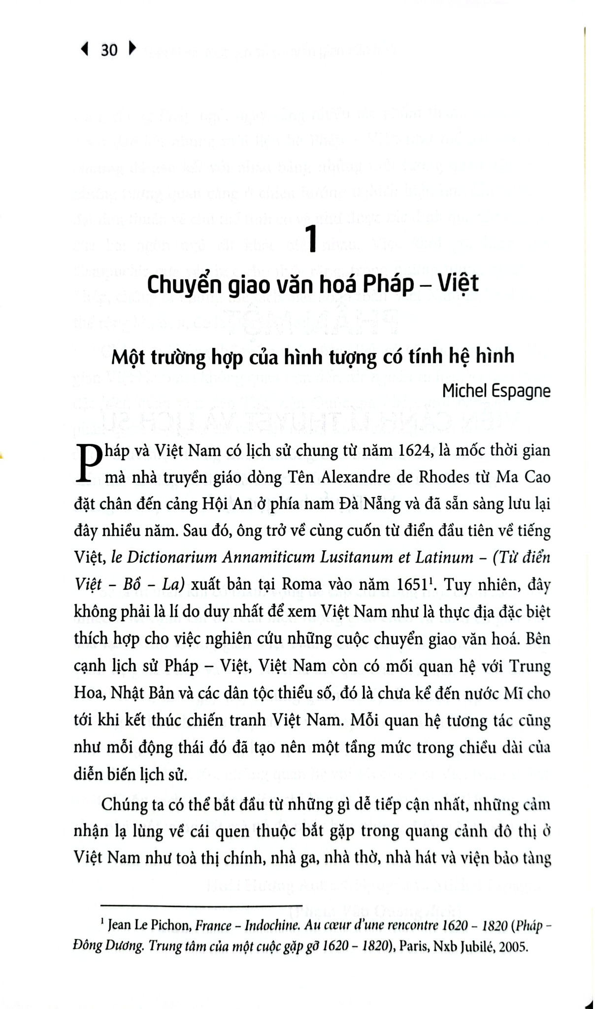 Việt Nam - Một Lịch Sử Chuyển Giao Văn Hoá (Bìa Mềm) - Hoai Huong Aubert-Nguyen và Michel Espagne (CB)