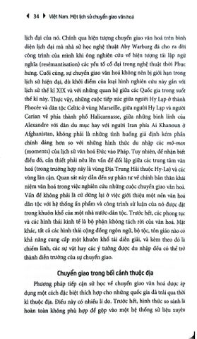  Việt Nam - Một Lịch Sử Chuyển Giao Văn Hoá (Bìa Mềm) - Hoai Huong Aubert-Nguyen và Michel Espagne (CB) 