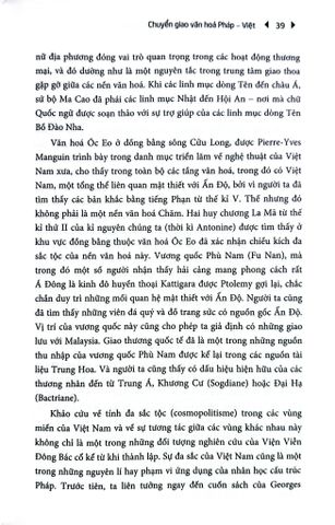  Việt Nam - Một Lịch Sử Chuyển Giao Văn Hoá (Bìa Mềm) - Hoai Huong Aubert-Nguyen và Michel Espagne (CB) 