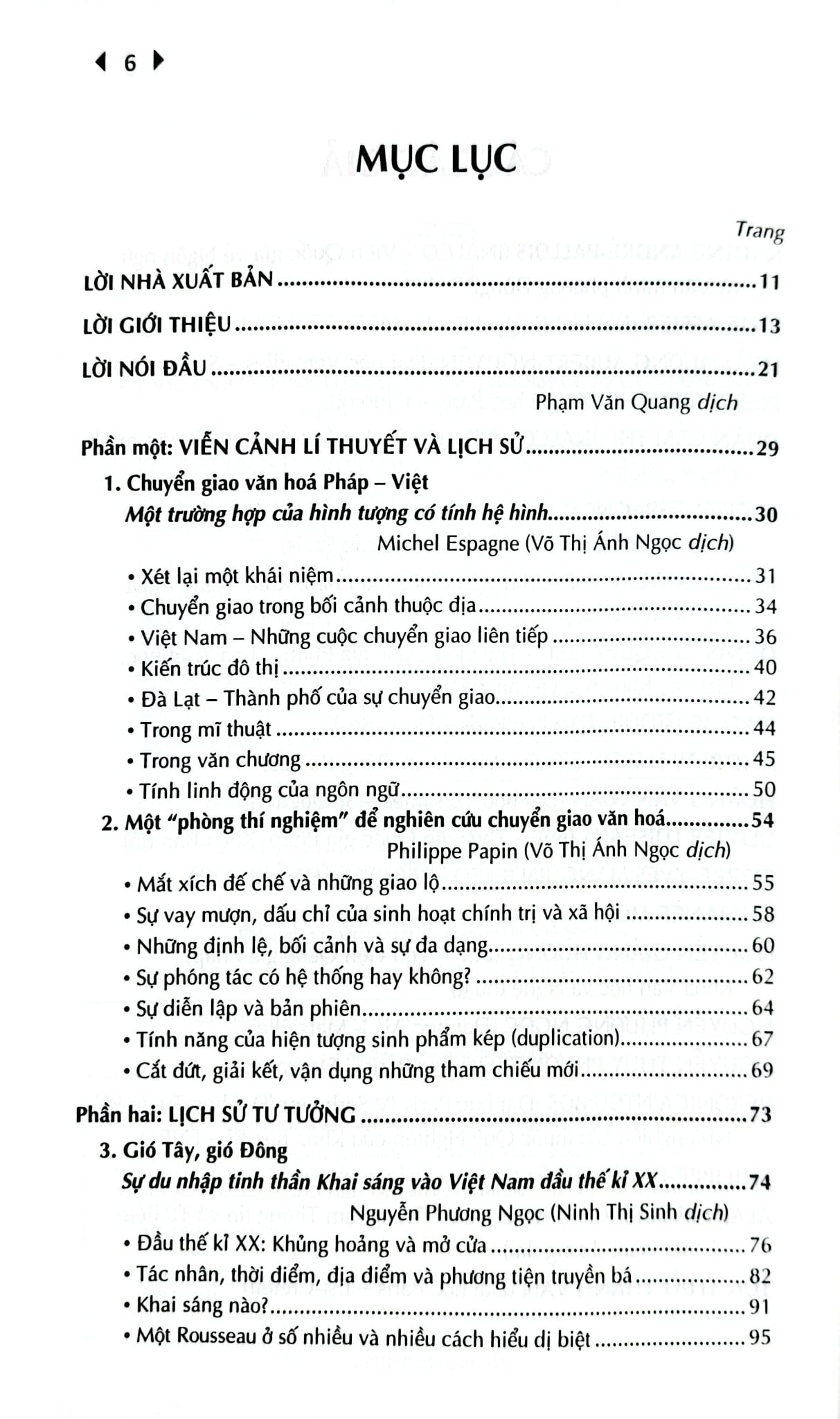 Việt Nam - Một Lịch Sử Chuyển Giao Văn Hoá (Bìa Mềm) - Hoai Huong Aubert-Nguyen và Michel Espagne (CB)
