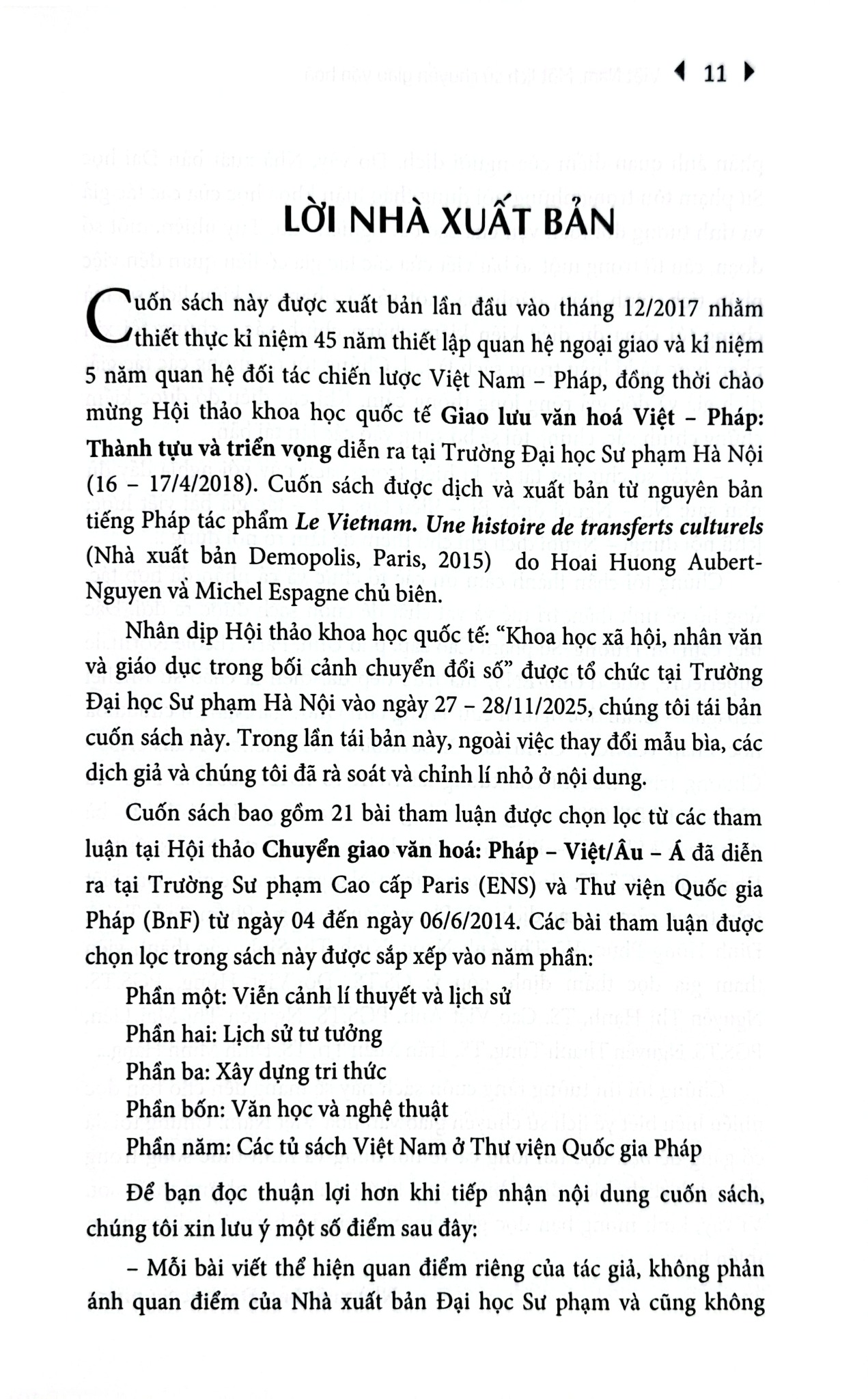 Việt Nam - Một Lịch Sử Chuyển Giao Văn Hoá (Bìa Mềm) - Hoai Huong Aubert-Nguyen và Michel Espagne (CB)