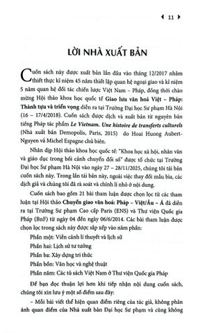  Việt Nam - Một Lịch Sử Chuyển Giao Văn Hoá (Bìa Cứng) - Hoai Huong Aubert-Nguyen và Michel Espagne (CB) 