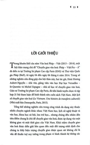  Việt Nam - Một Lịch Sử Chuyển Giao Văn Hoá (Bìa Mềm) - Hoai Huong Aubert-Nguyen và Michel Espagne (CB) 