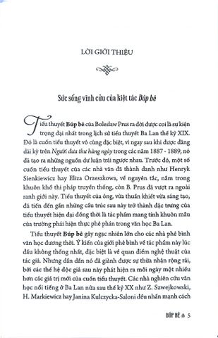 Combo 2 Quyển Búp Bê (Tập 1 + 2) - Boleslaw Prus