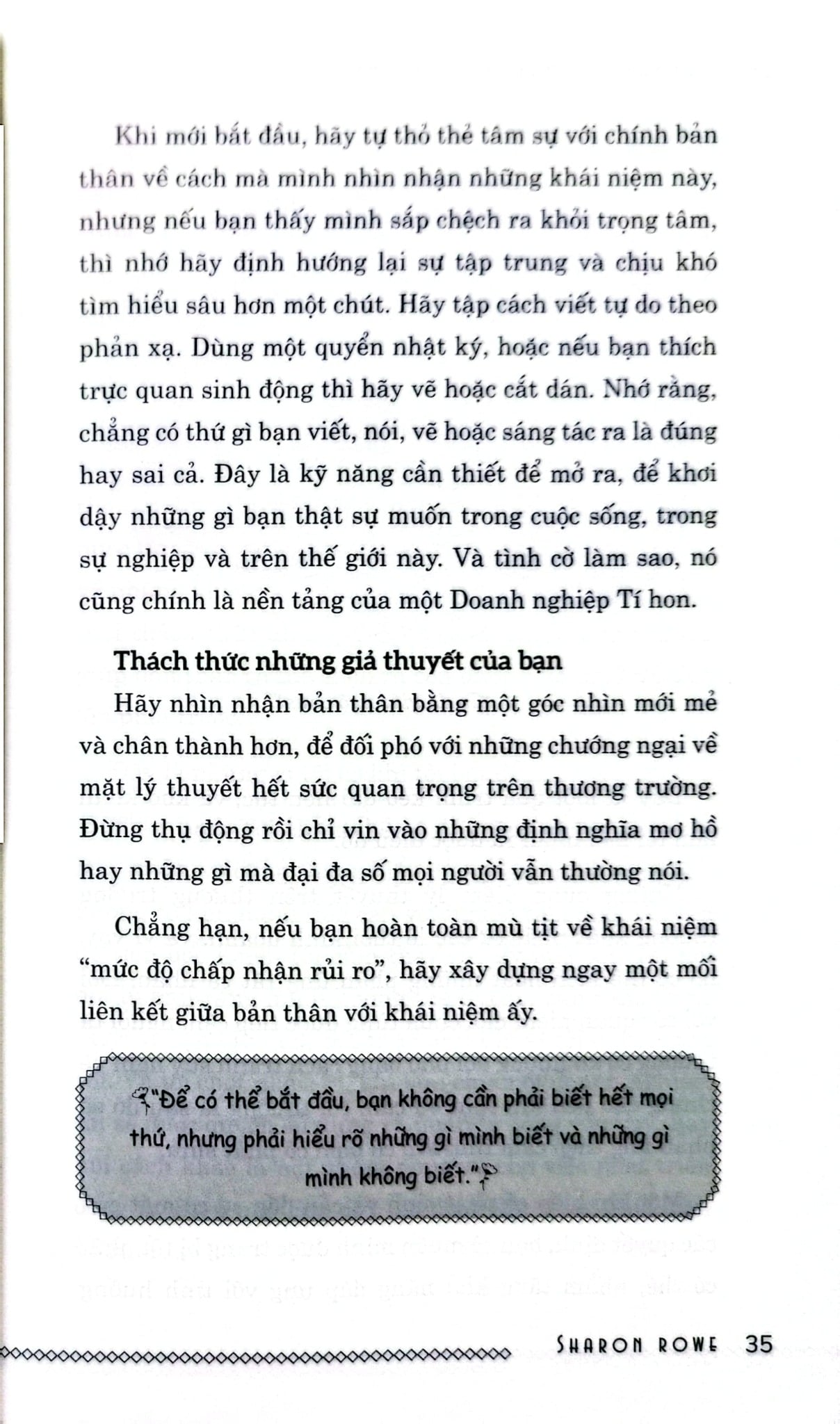 Phép Mầu Của Doanh Nghiệp Tí Hon - Sharon Rowe