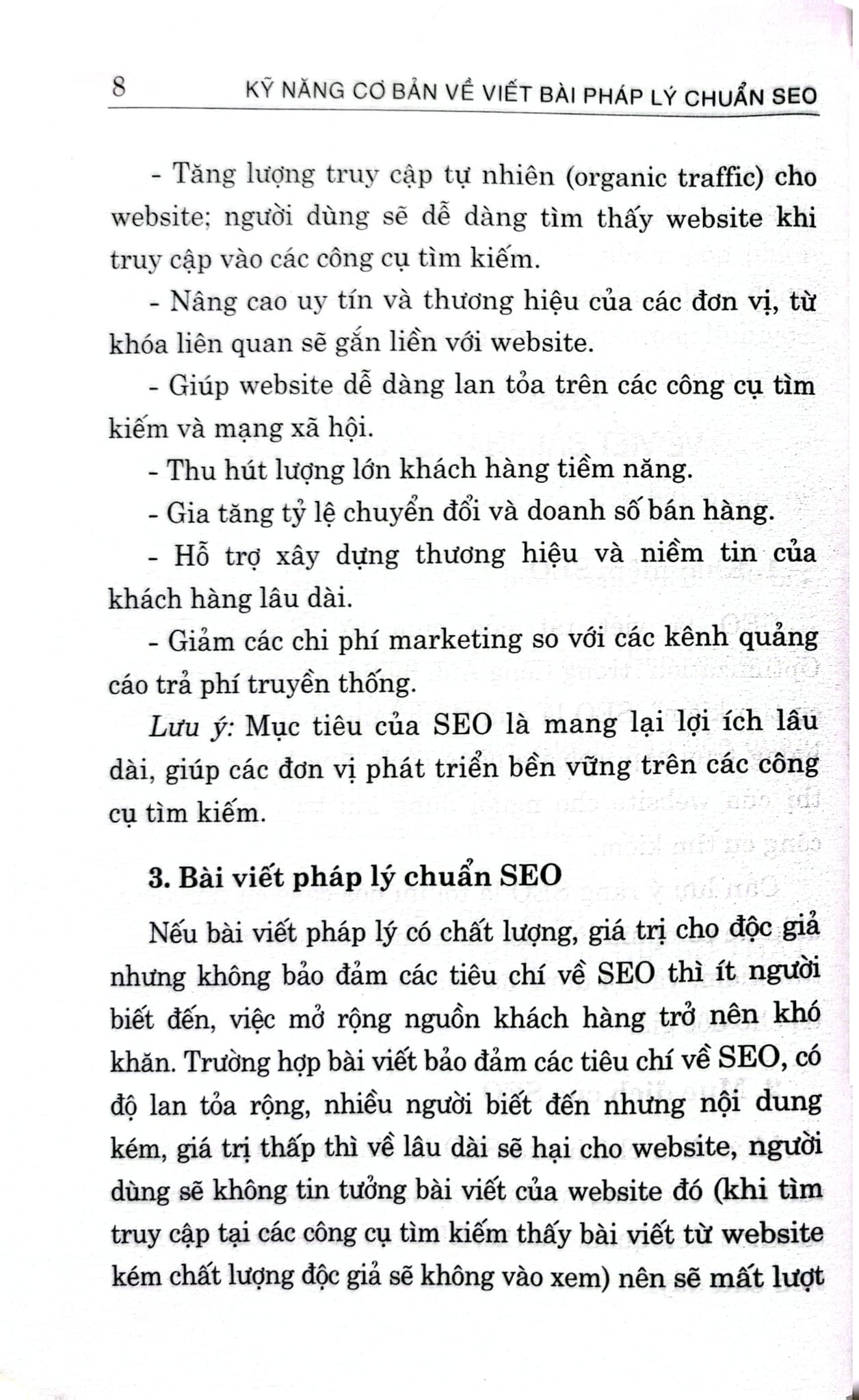 Kỹ Năng Cơ Bản Về Viết Bài Pháp Lý Chuẩn Seo - Luật sư Phạm Thanh Hữu