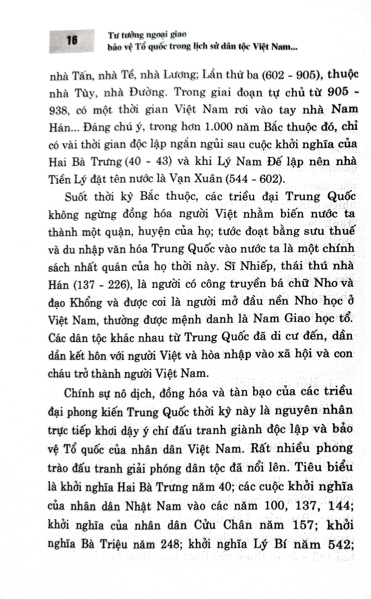 Tư Tưởng Ngoại Giao Bảo Vệ Tổ Quốc Trong Lịch Sử Dân Tộc Việt Nam (Từ Thuở Lập Nước Đến Năm 1930) (Sách Chuyên Khảo) - Viện Khoa Học Xã Hội Và Nhân Văn Quân Sự