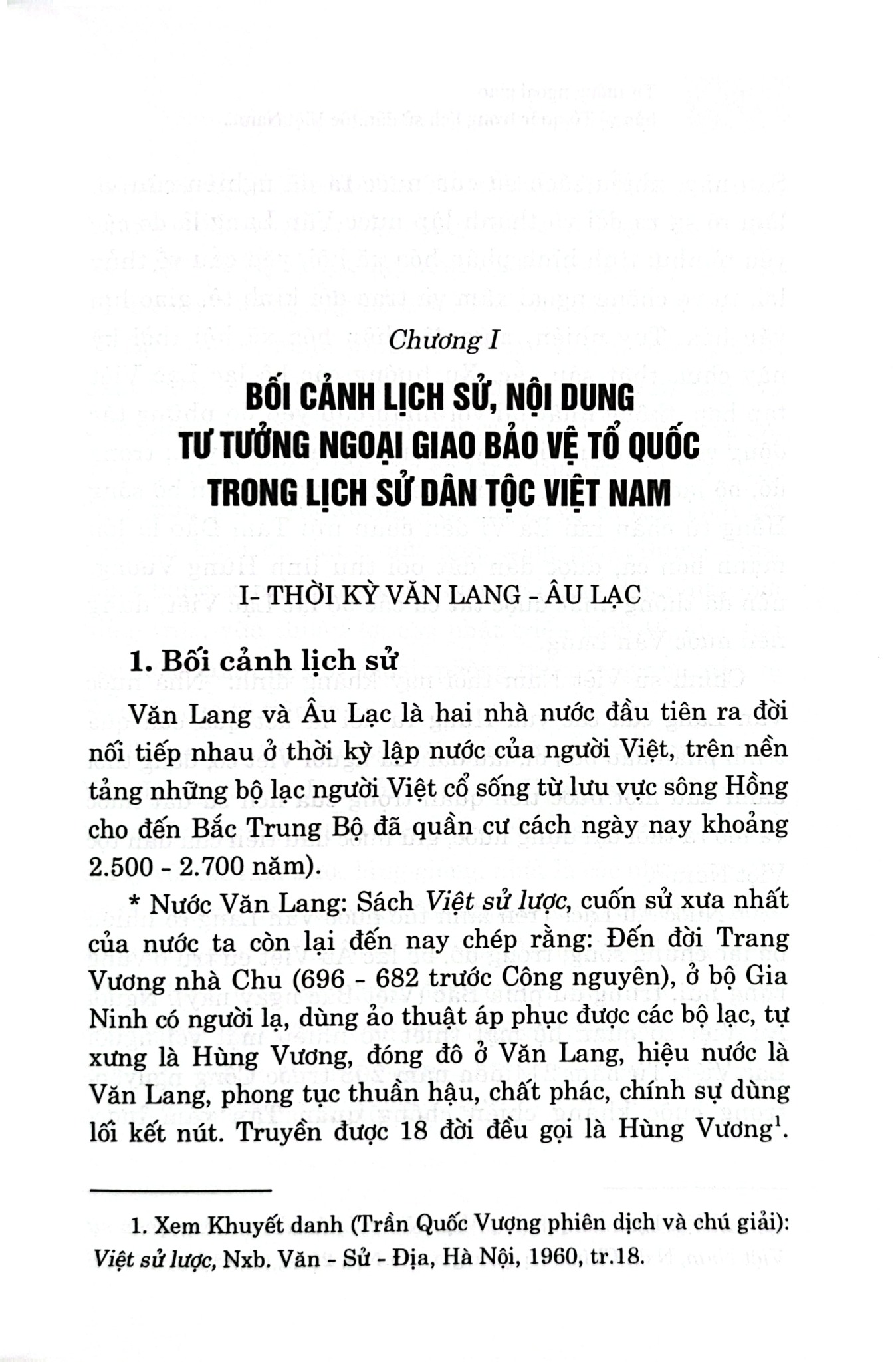 Tư Tưởng Ngoại Giao Bảo Vệ Tổ Quốc Trong Lịch Sử Dân Tộc Việt Nam (Từ Thuở Lập Nước Đến Năm 1930) (Sách Chuyên Khảo) - Viện Khoa Học Xã Hội Và Nhân Văn Quân Sự