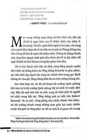  Nhìn Lại Quá Khứ - Tấn Thảm Kịch Và Những Bài Học Về Việt Nam - Robert S. McNamara, Brian VanDeMark 