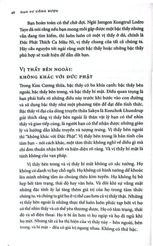  Đạo Sư Uống Rượu - Dzongsar Jamyang Khyentse 