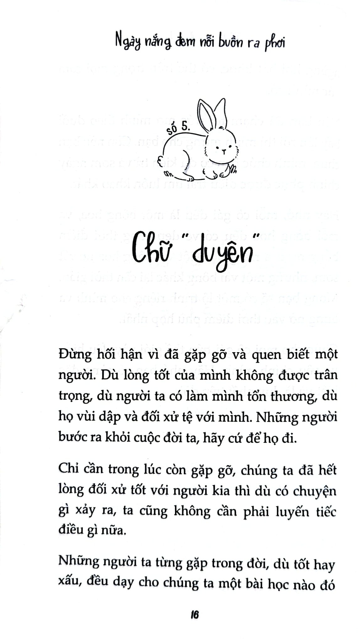 Ngày Nắng Đem Nỗi Buồn Ra Phơi - Thỏ con lon ton