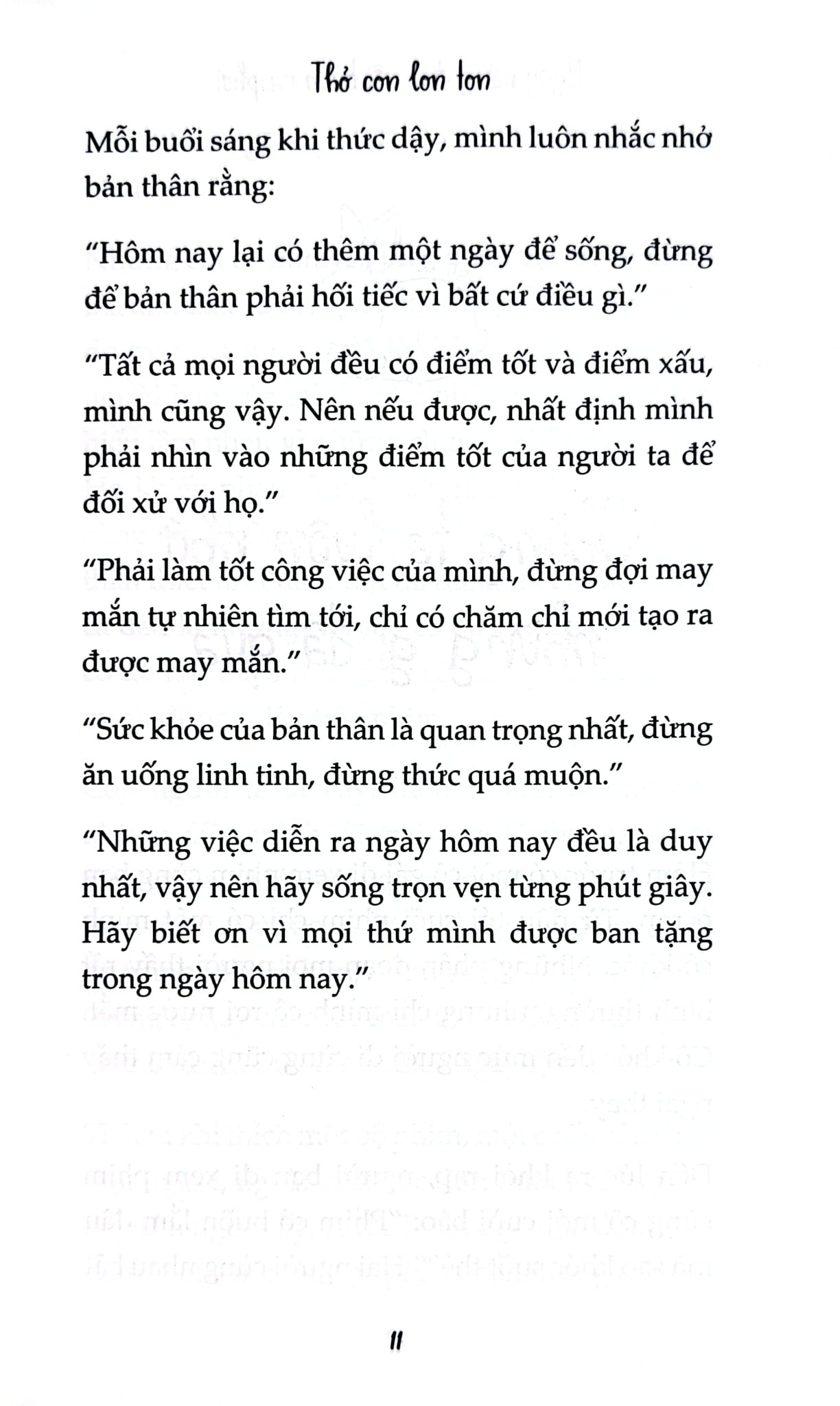Ngày Nắng Đem Nỗi Buồn Ra Phơi - Thỏ con lon ton
