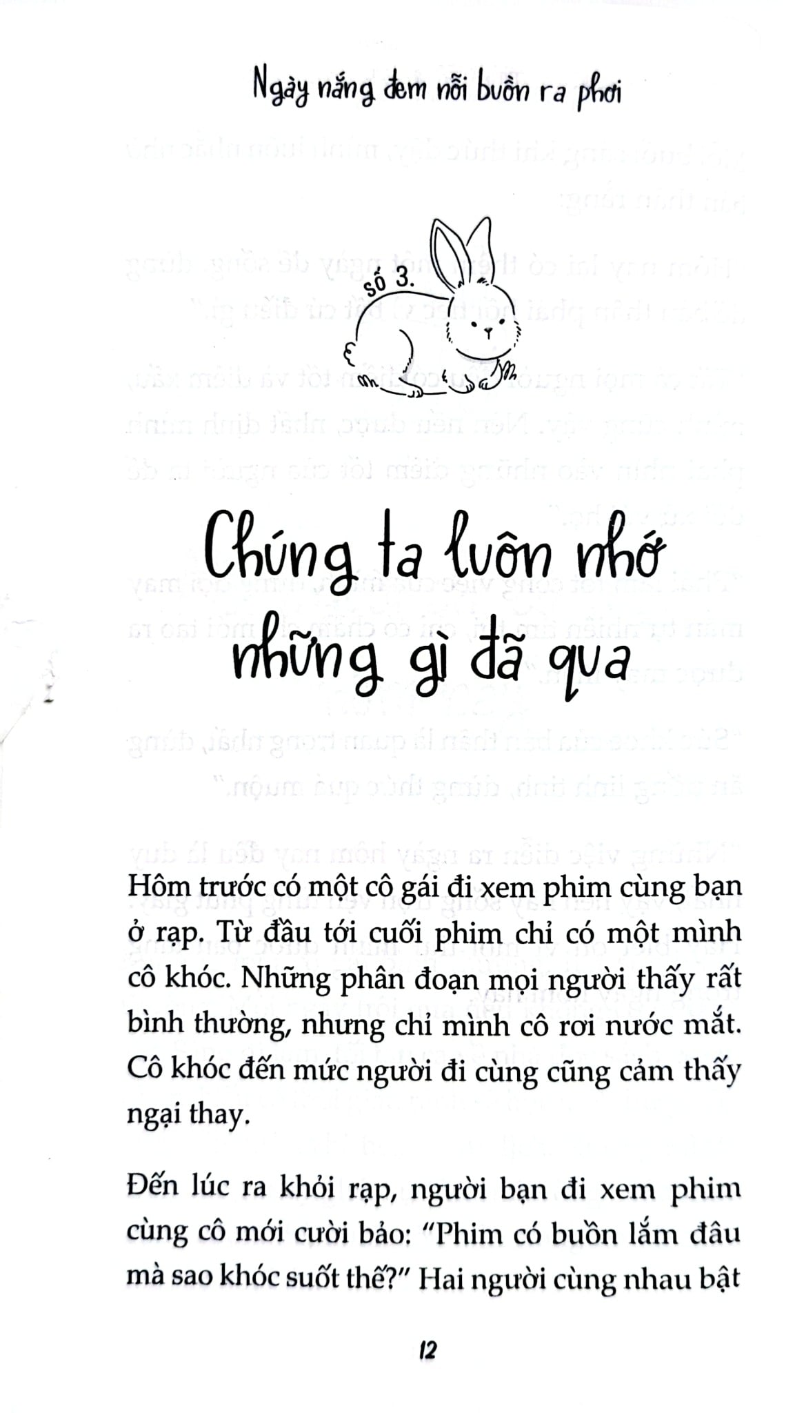 Ngày Nắng Đem Nỗi Buồn Ra Phơi - Thỏ con lon ton