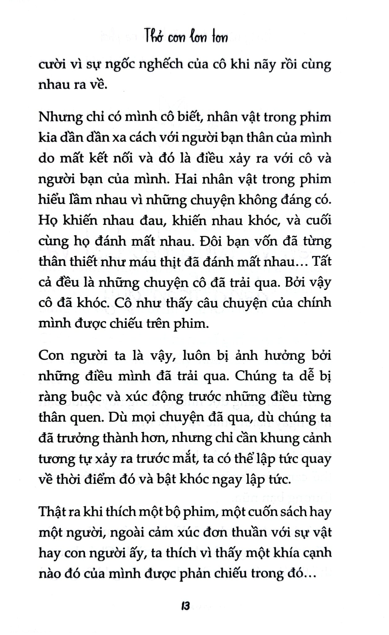 Ngày Nắng Đem Nỗi Buồn Ra Phơi - Thỏ con lon ton