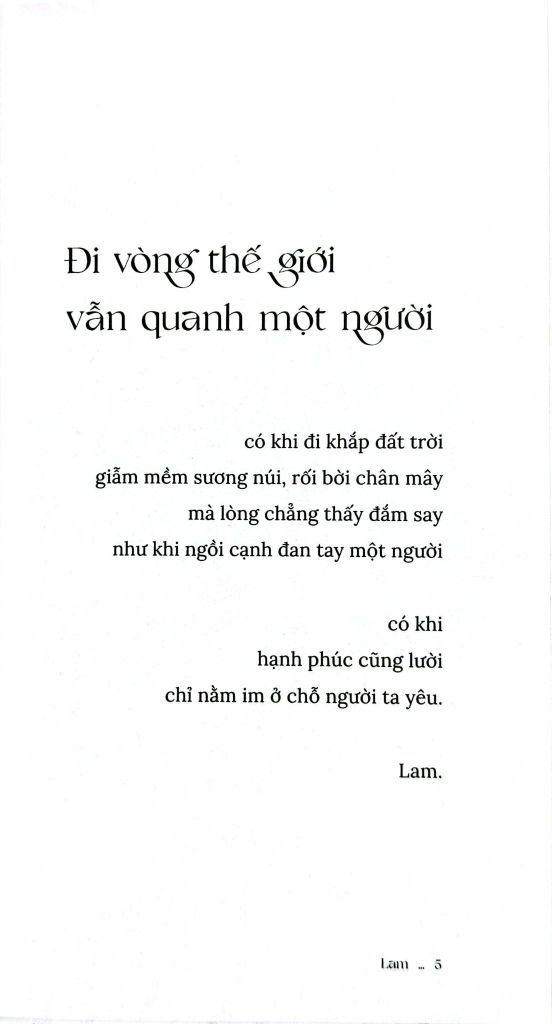  Đi Vòng Thế Giới Vẫn Quanh Một Người 