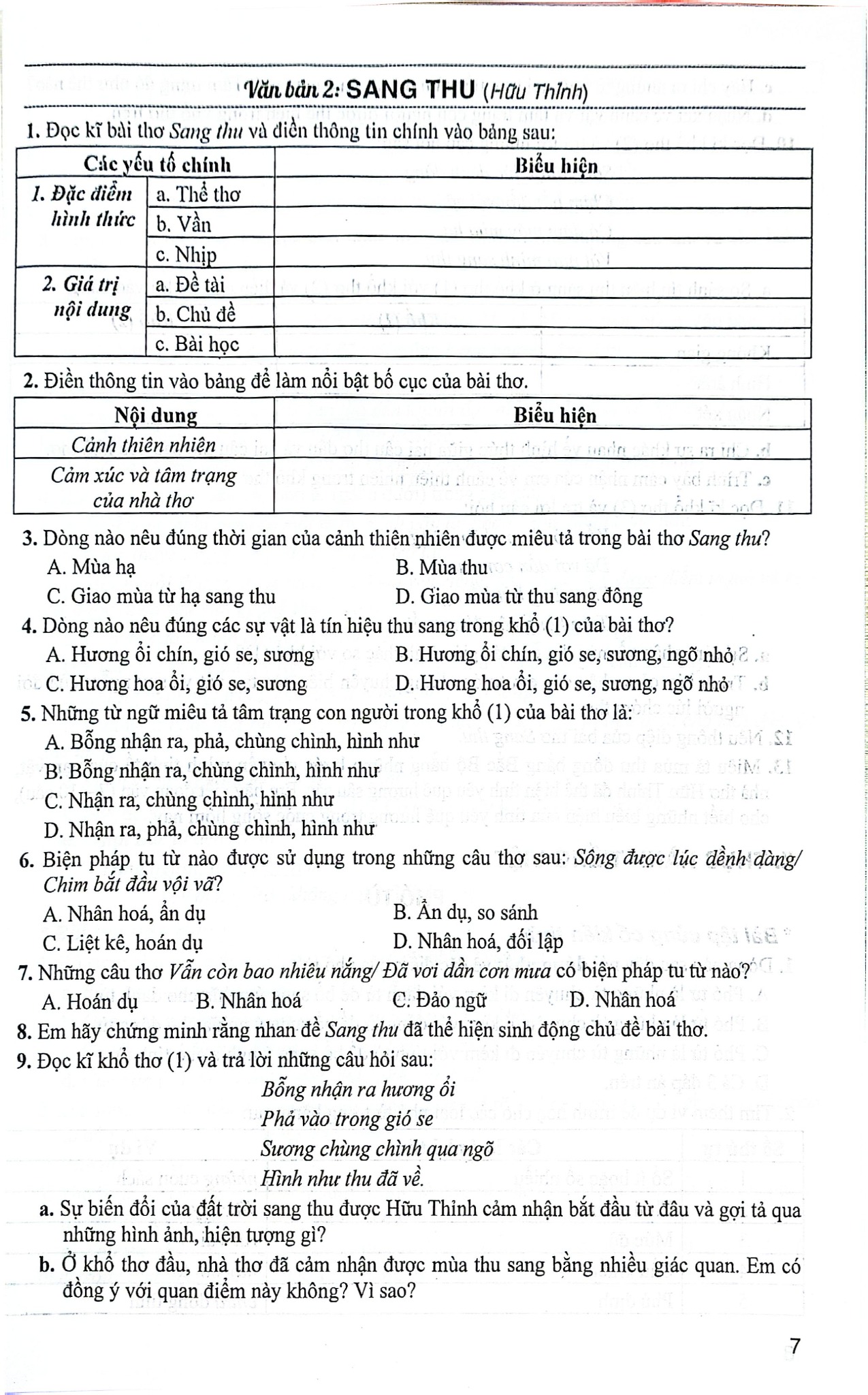 Kĩ Năng Đọc - Hiểu Và Viết Văn Bản Ngữ Văn 7 (Ngữ Liệu Ngoài Sách Giáo Khoa) - Nguyễn Thị Thúy, Nguyễn Thị Thu Hà