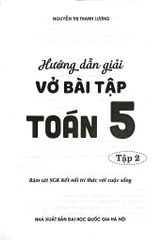 Hướng Dẫn Giải Vở Bài Tập Toán Lớp 5 - Tập 2 (Bám Sát Sgk Kết Nối Tri Thức Với Cuộc Sống) - Nguyễn Thị Thanh Lương