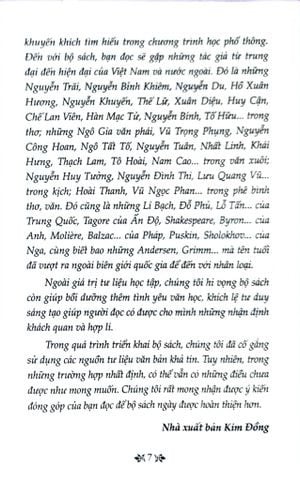 Combo Văn Học Trong Nhà Trường (Bộ 8 Cuốn) - Nhiều Tác Giả