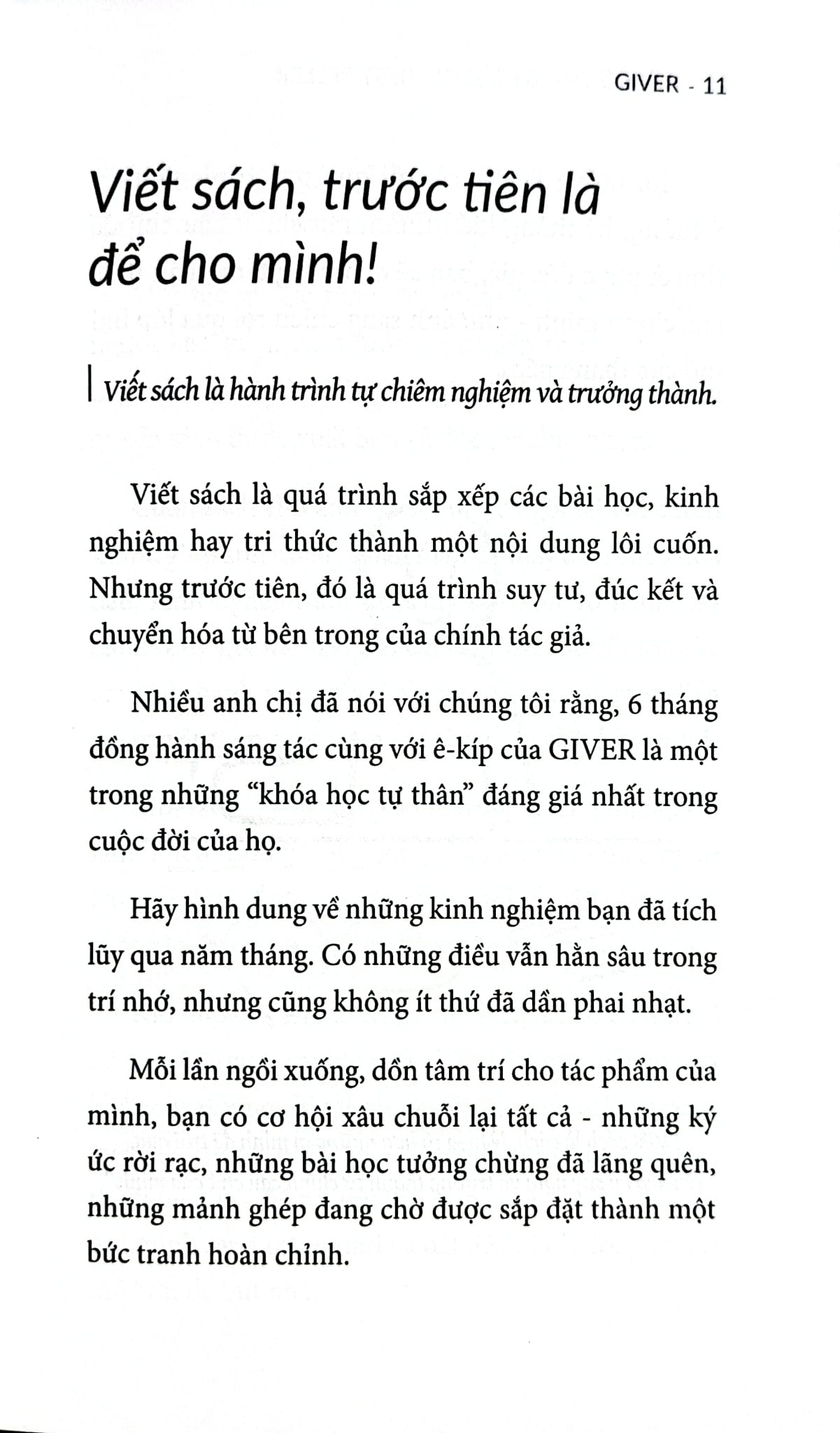 Để Trở Thành Tác Giả Best Seller - Đội Ngũ GIVER