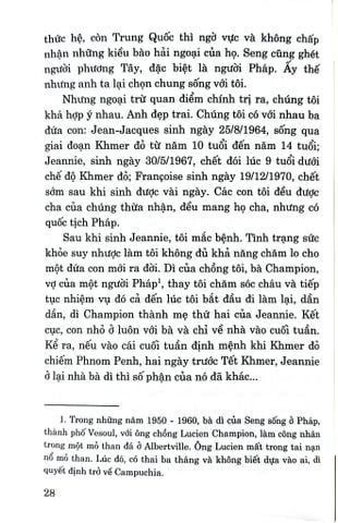  Thoát Khỏi Địa Ngục Khmer Đỏ - Hồi Ký Của Một Người Còn Sống - Denise Affonco (XB 2024) 