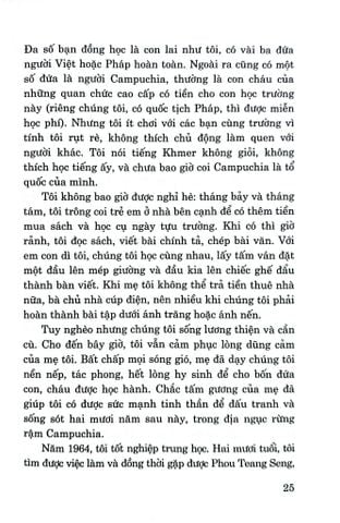  Thoát Khỏi Địa Ngục Khmer Đỏ - Hồi Ký Của Một Người Còn Sống - Denise Affonco (XB 2024) 