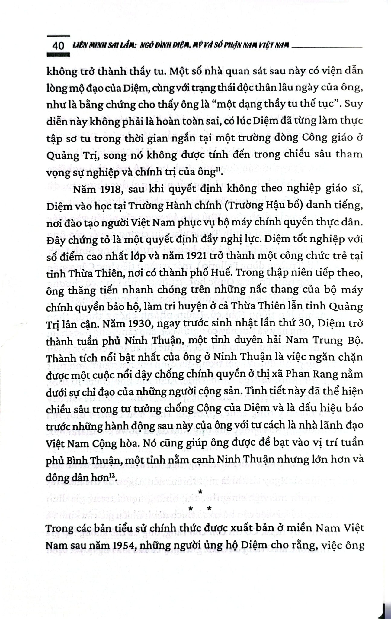 Liên Minh Sai Lầm - Ngô Đình Diệm, Mỹ Và Số Phận Nam Việt Nam - Edwar Millẻ (XB 2024)